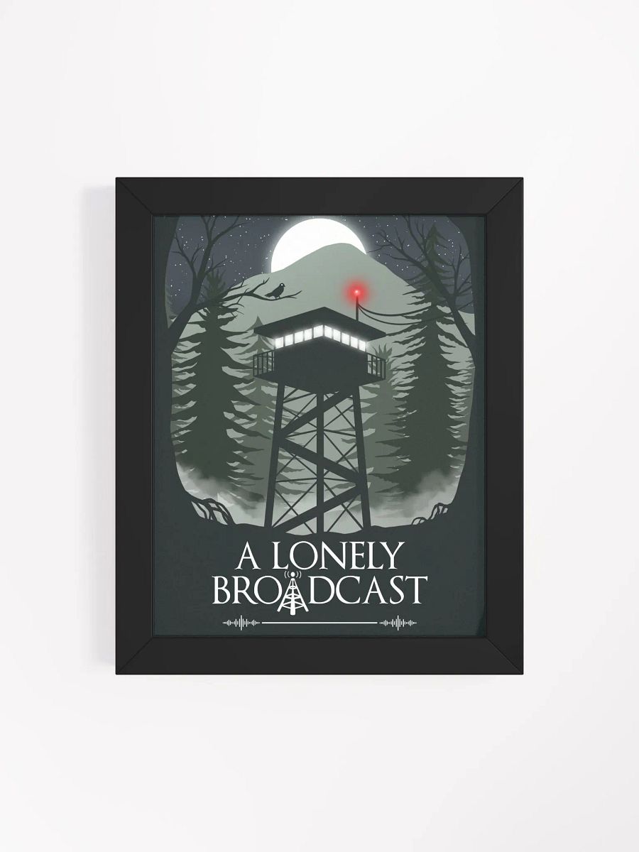A Lonely Broadcast book cover poster (framed) product image (4)