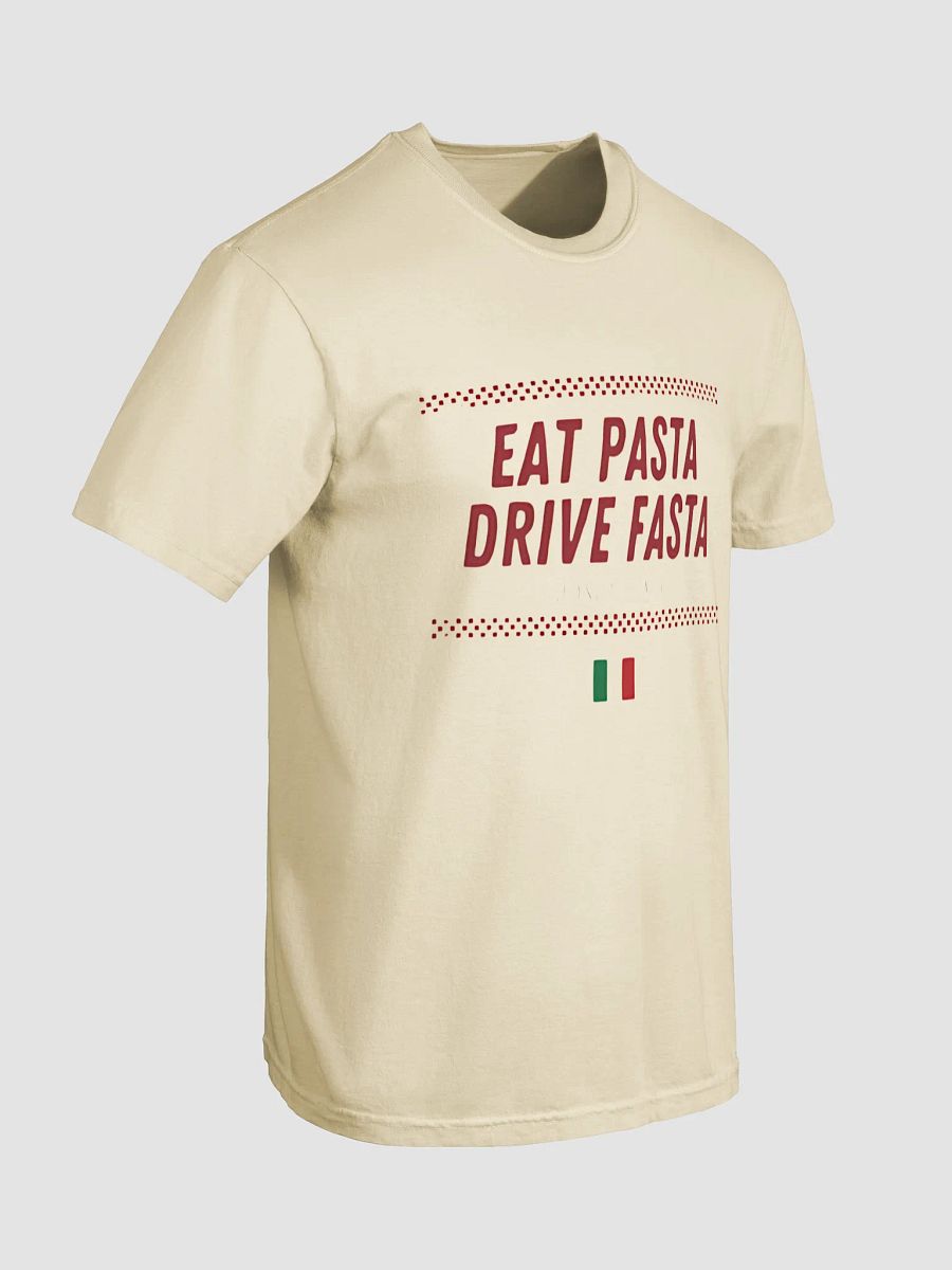 Eat Pasta, Drive Fasta Unisex Garment-Dyed shirt product image (5)