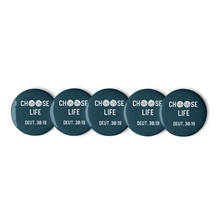 Choose Life Pin Set: Navy product image (1)