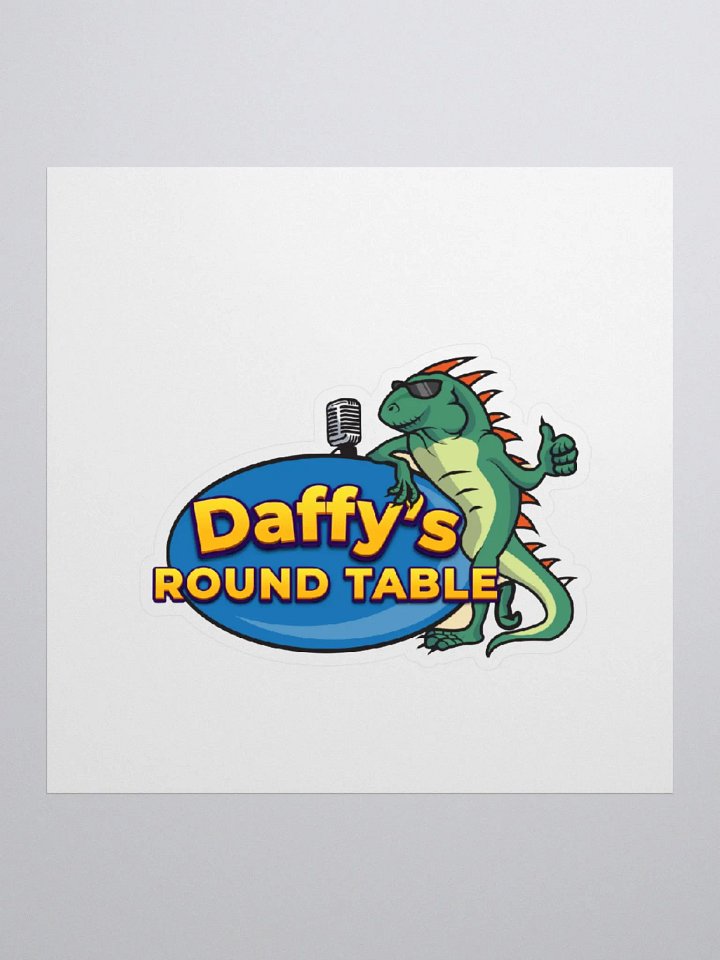 Daffy's Round Table Classic Logo Sticker! product image (1)
