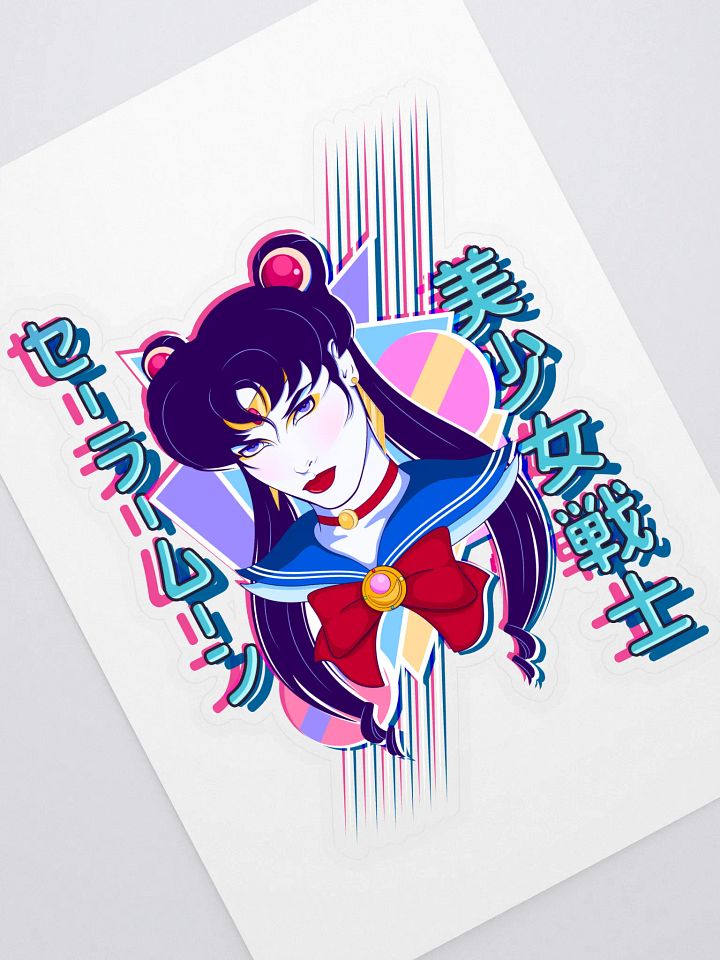 Patrick Nagel + Sailor Moon - Stickers product image (1)