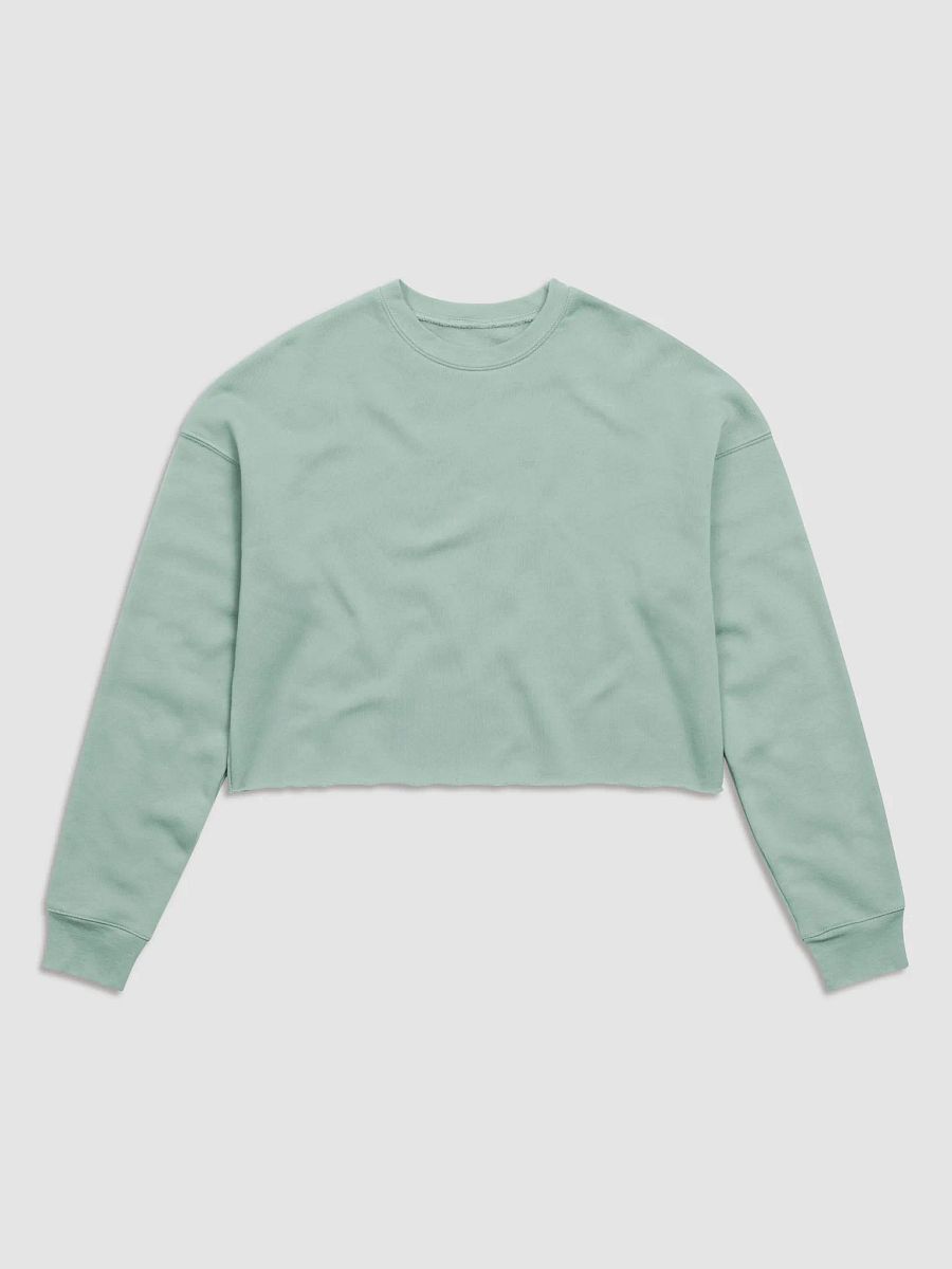 Vintage Love Route 404 (Back Print) Women's Fleece Crop Sweatshirt product image (15)
