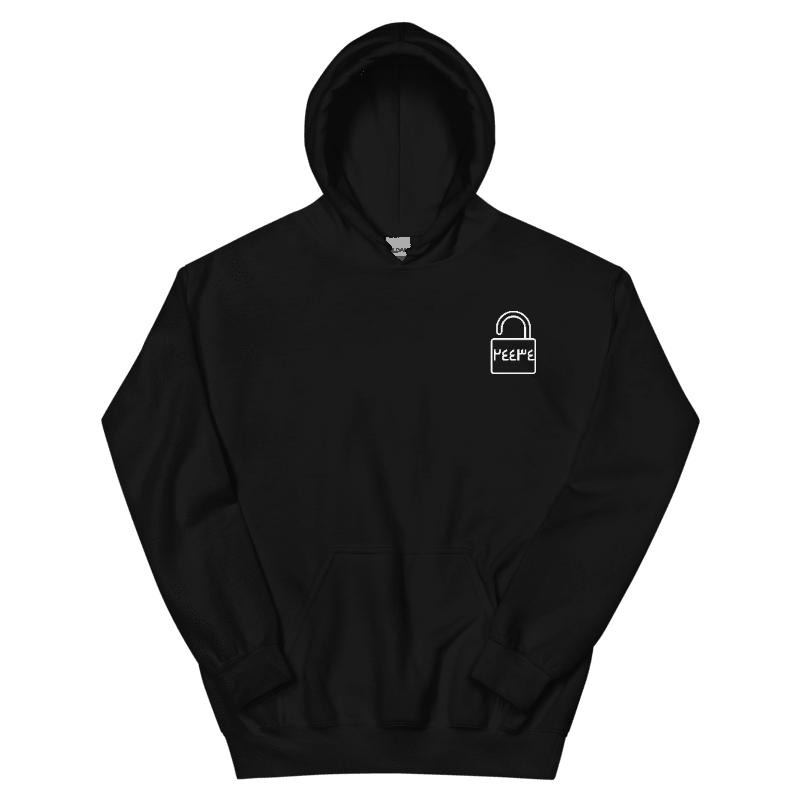 24434 Code To Jannah Hoodie Arabic Unisex product image (1)