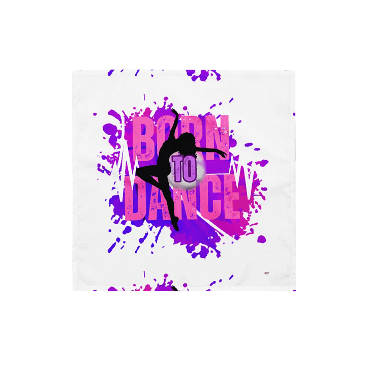 Born to Dance Her Silhouette Full Print Bandana product image (1)