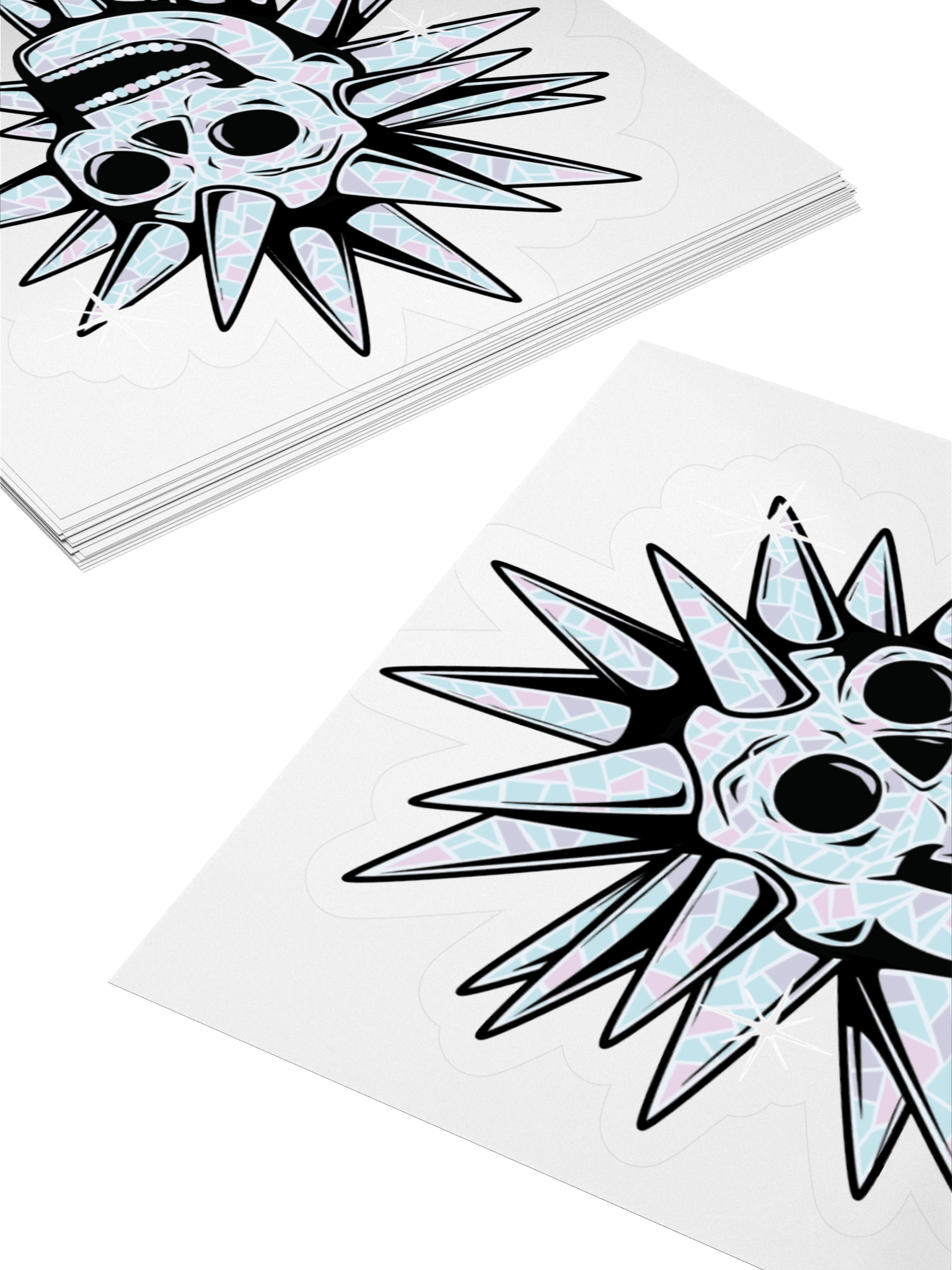 Disco Skull Sticker product image (7)