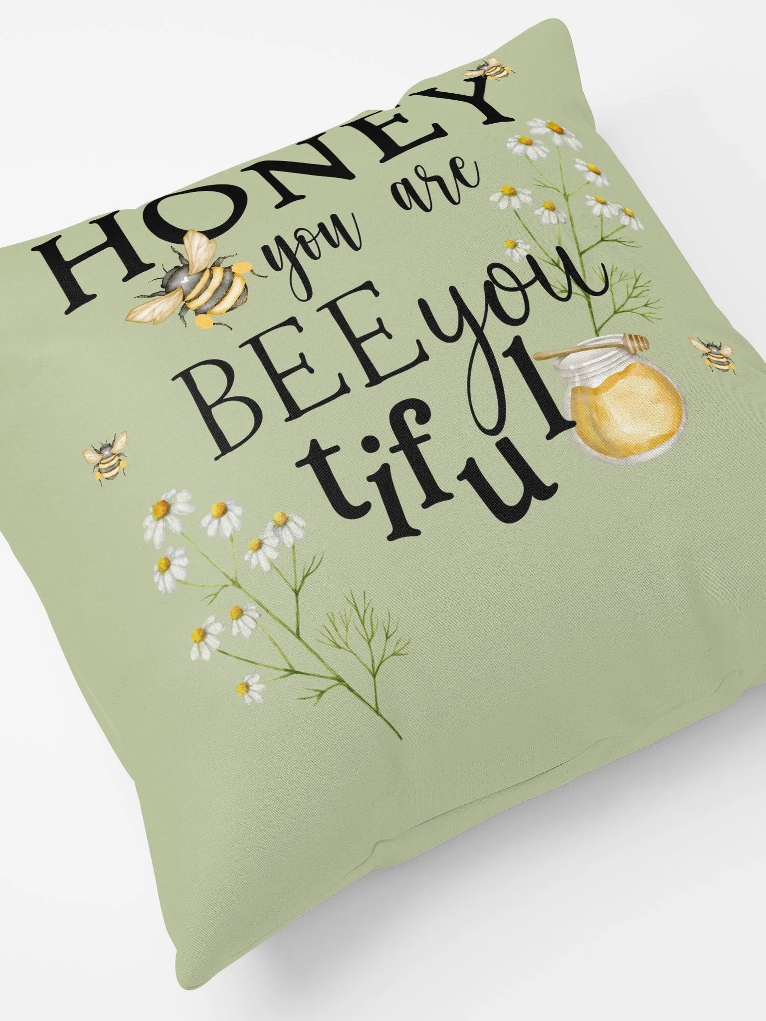 COTTAGE SUMMER HONEY BEE - Basic Pillow product image (2)