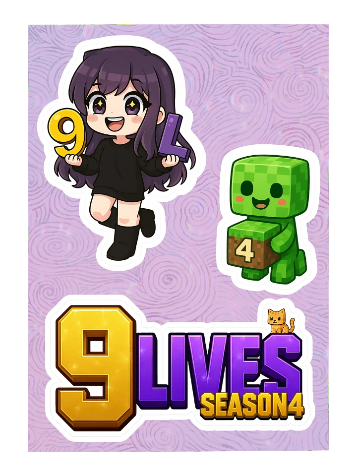 9LS4 Caithix Sticker Sheet product image (1)