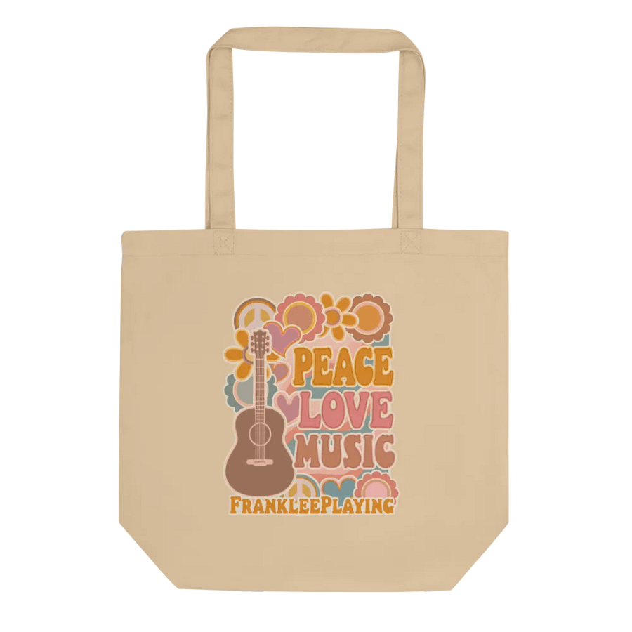 FrankLee's Peace, Love, Music Eco Tote product image (4)