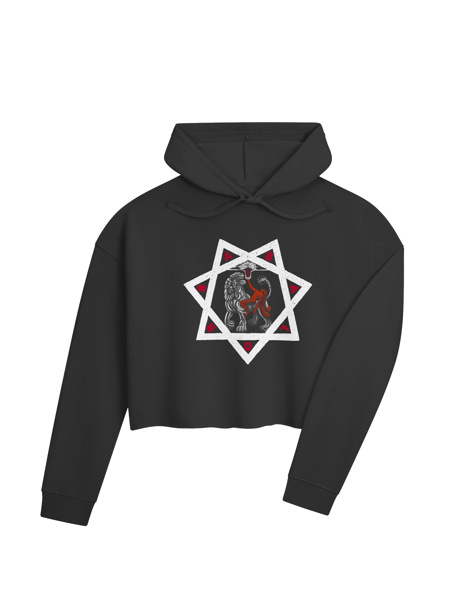 Scarlet Woman Cropped Hoodie product image (8)