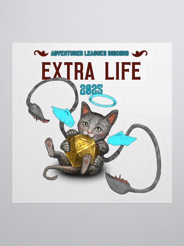 TAL Extra Life Design 2025 - "Displacer Baebeh" Sticker product image (1)