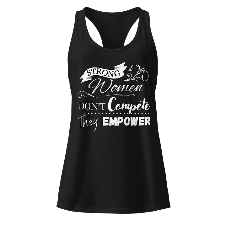 Strong Women Racerback Tank Top product image (1)