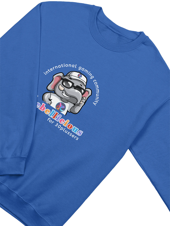 Gildan Crewneck Sunglasses Sweatshirt product image (2)
