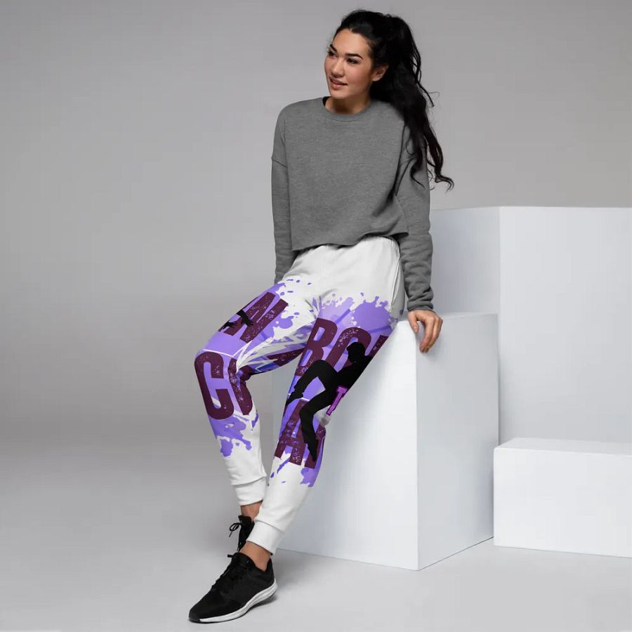 Born to Dance His Silhouette All-Over Print Joggers product image (10)
