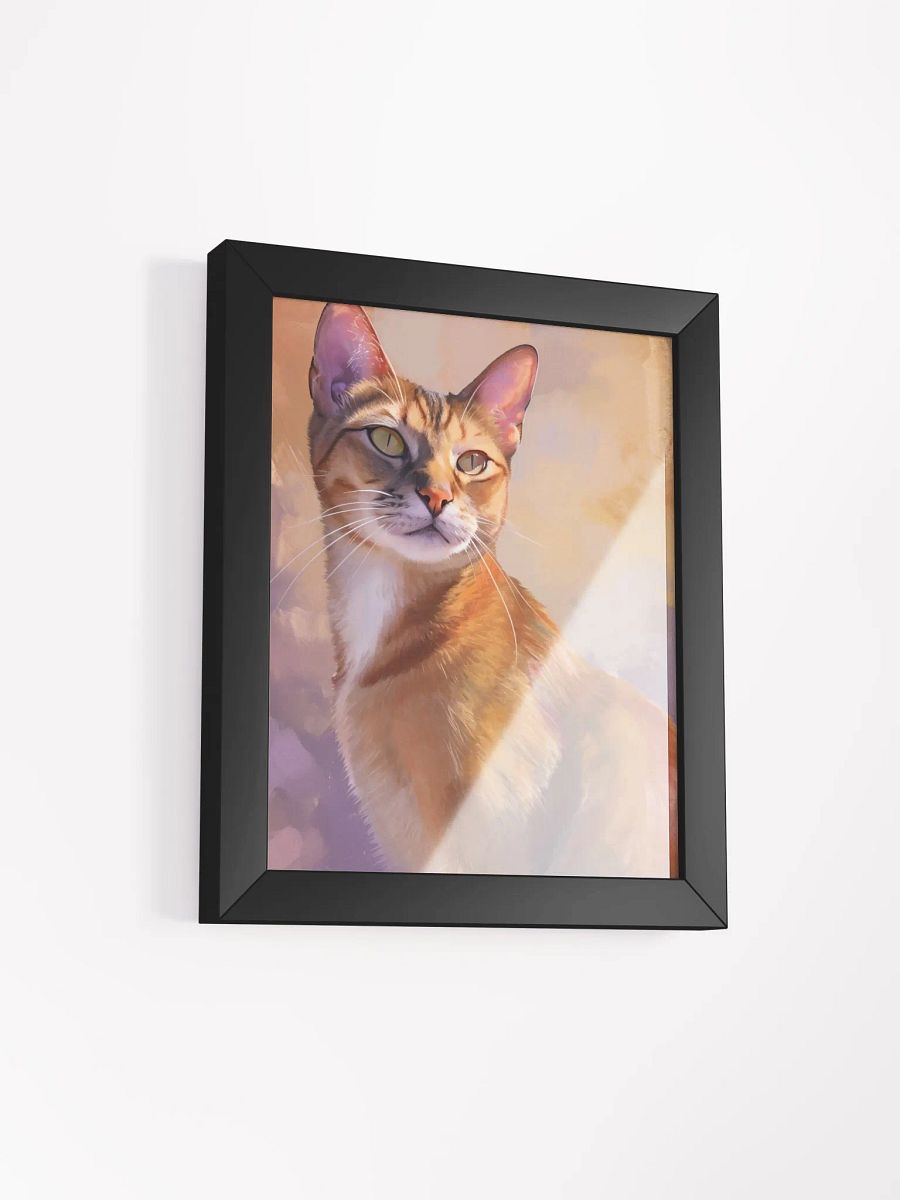 Whiskered Wonder Framed Art Print product image (4)