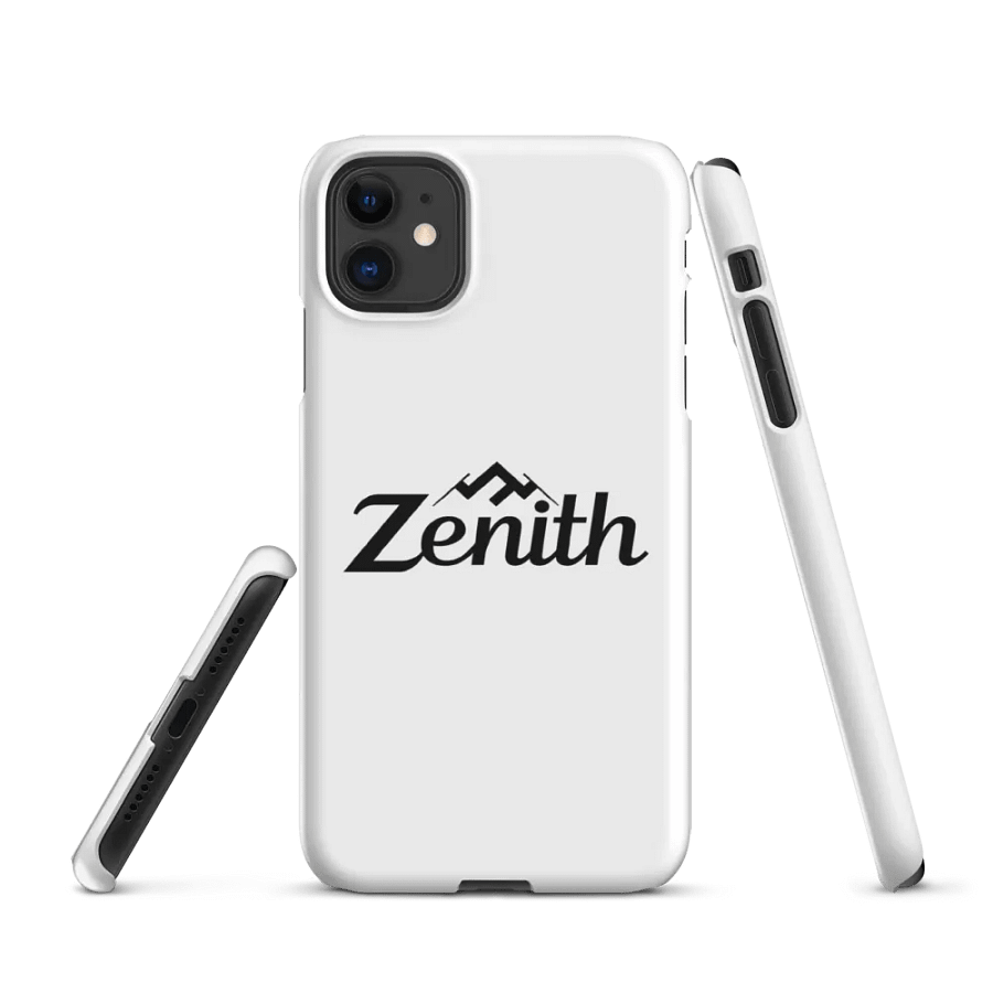 White Zenith Connection Snap Case for iPhone® product image (3)