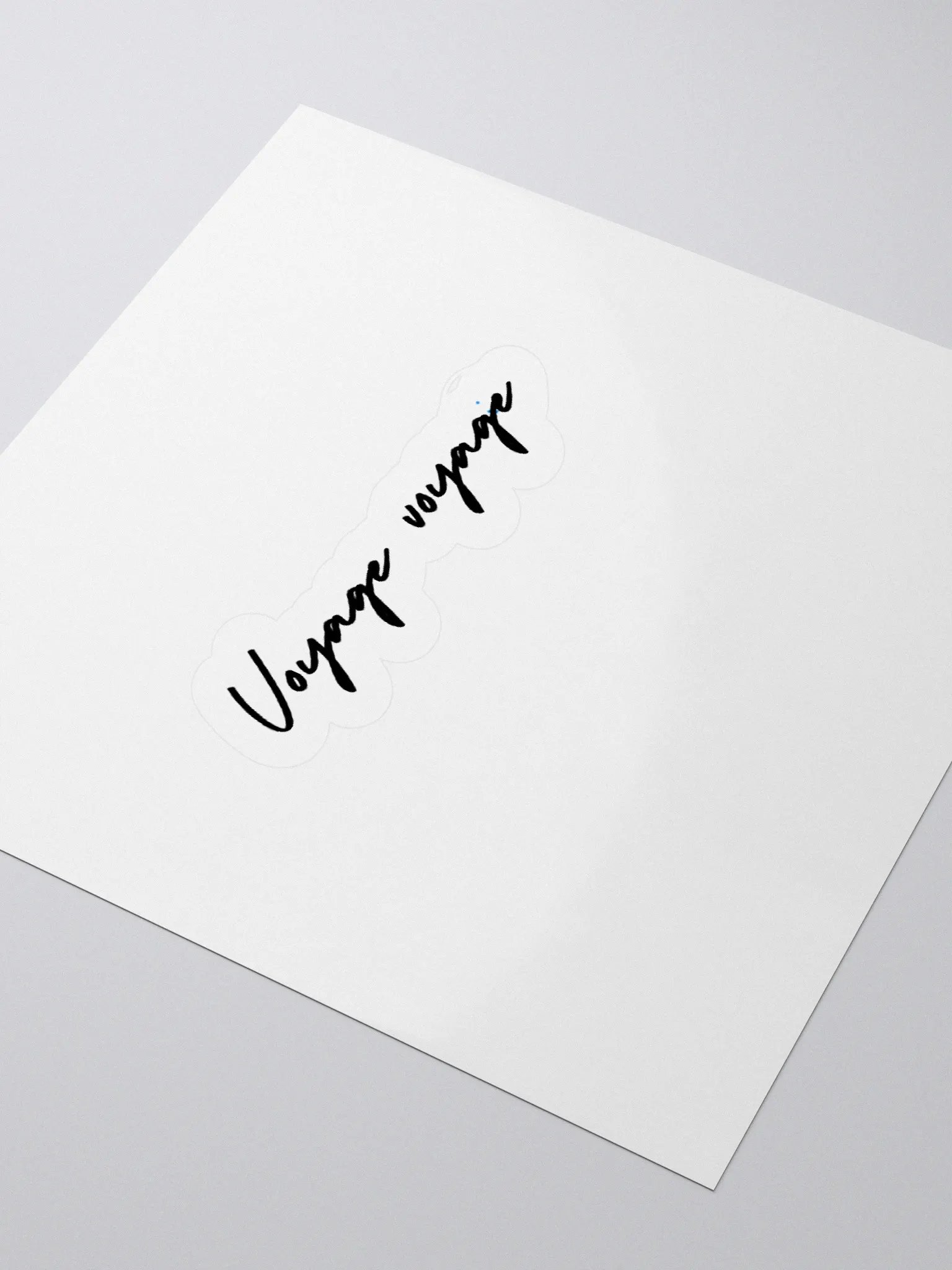Voyage Voyage – Minimalist Sticker ✈️ product image (11)
