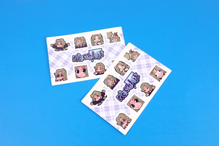 2.0 Emote Sticker Sheet product image (2)