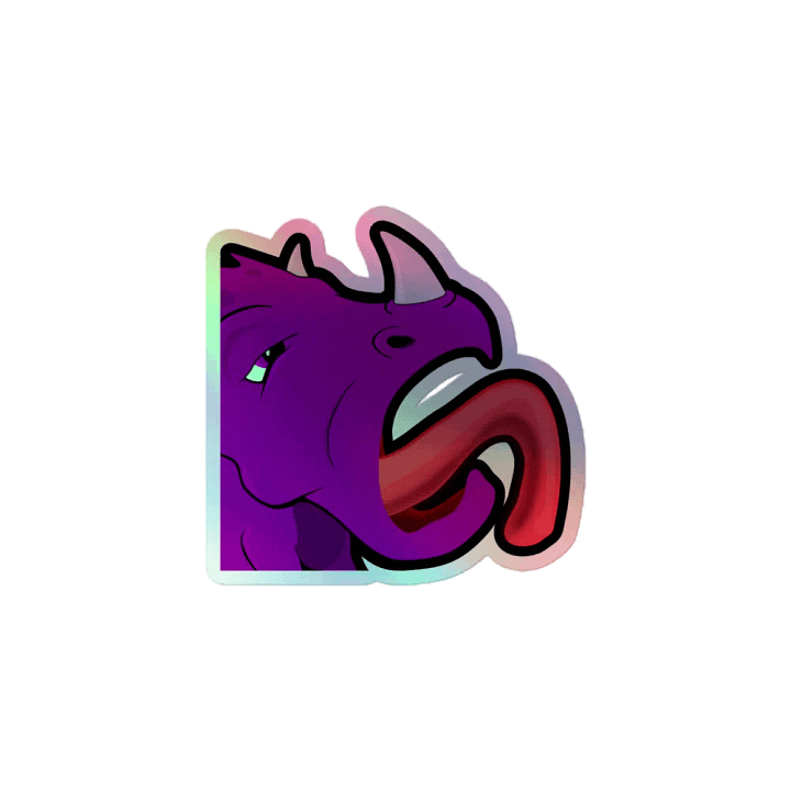 Vella Lick Holo Sticker product image (1)