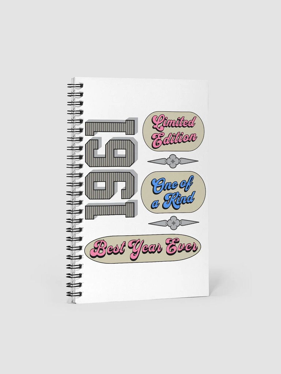 Best Year Ever 1961 Limited Edition Spiral Notebook product image (1)