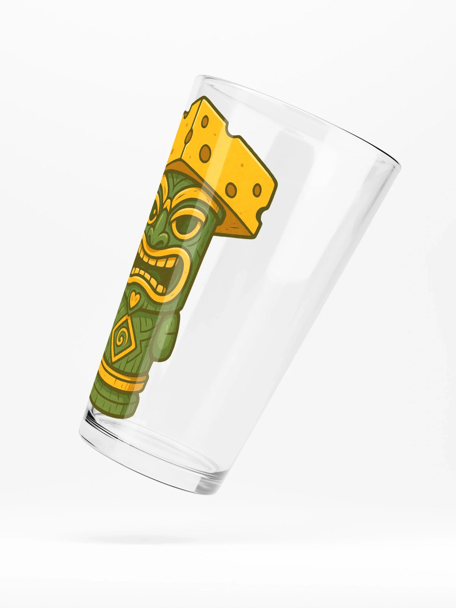 Cheesehead Tiki Shaker Pint Glass product image (5)