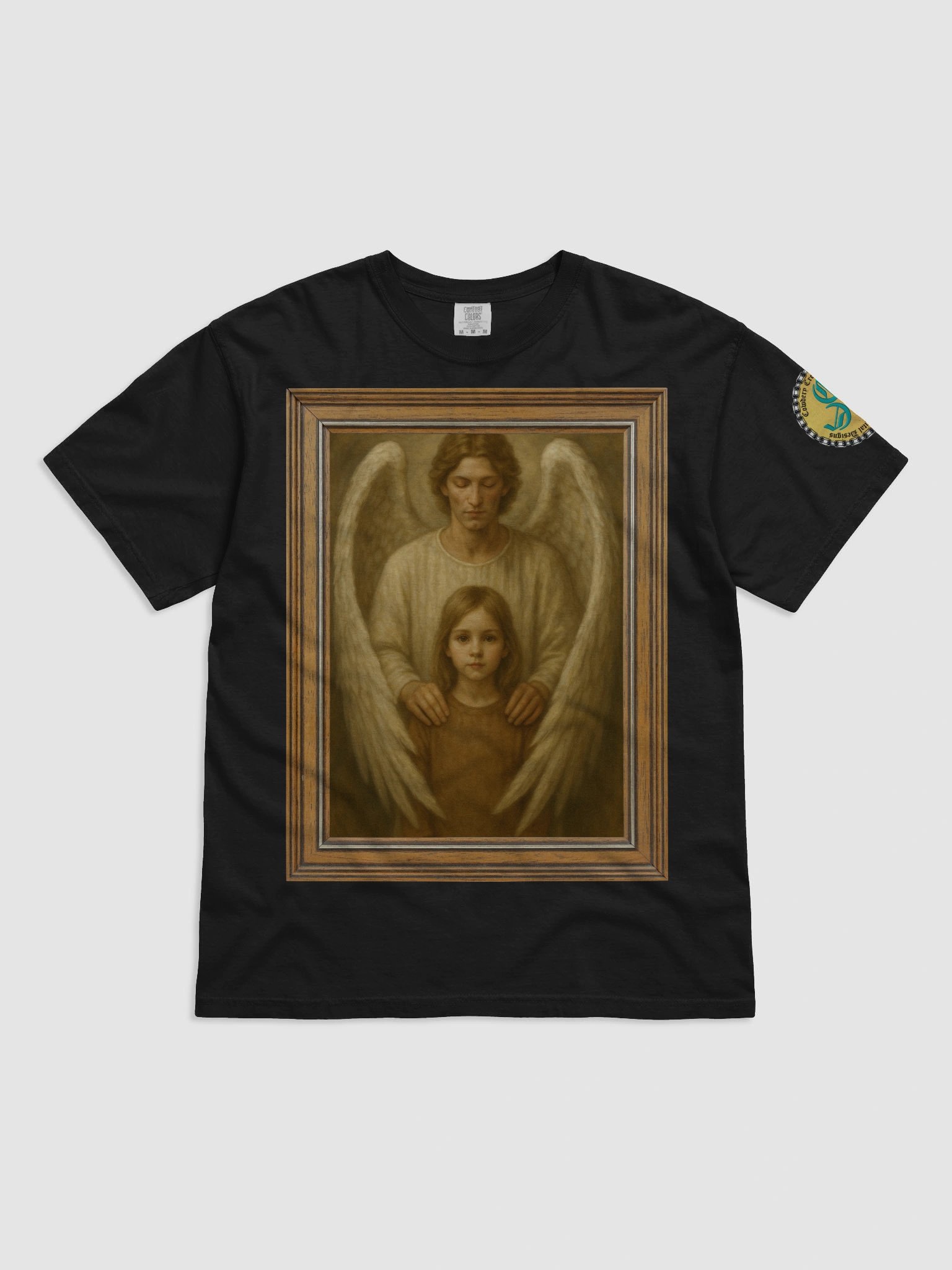 Angels Watch Over Them (Female) Comfort Colors Garment-Dyed Heavyweight T-Shirt Colors (1) product image (1)