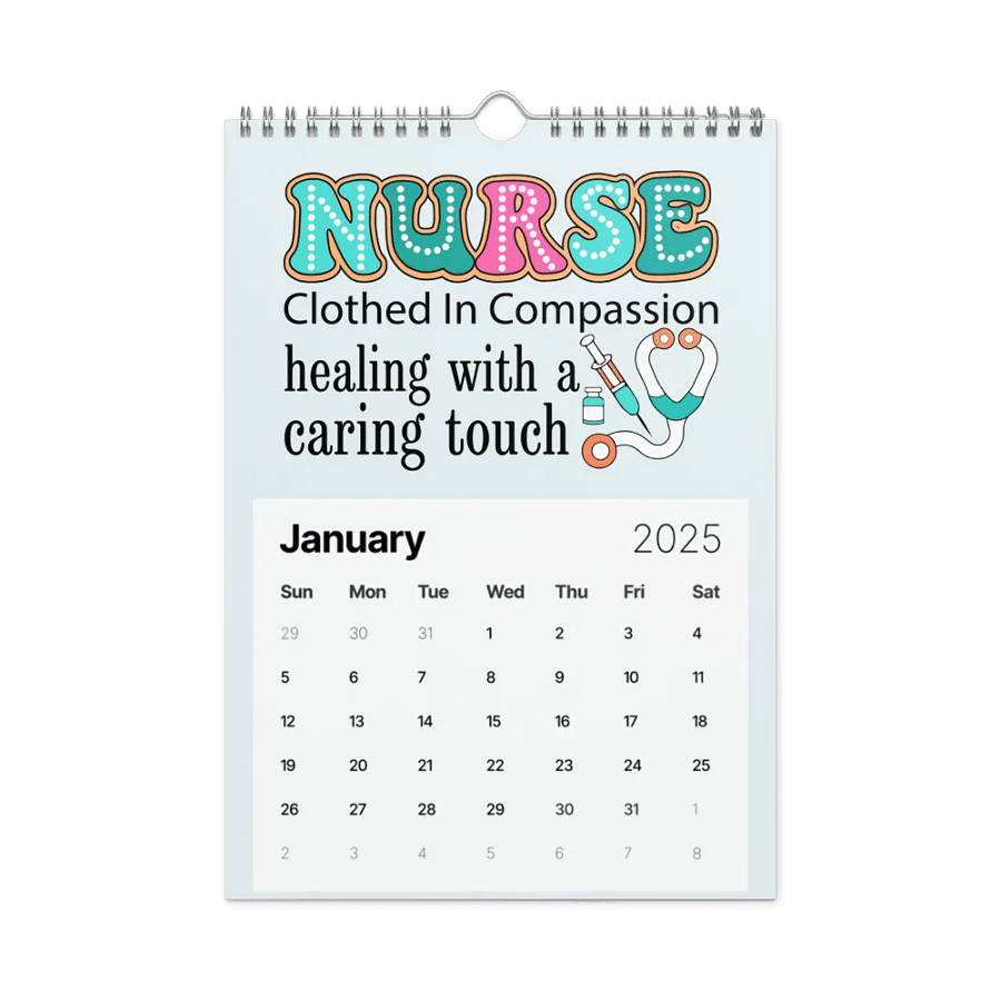 2025 Nurse Wall Calendar product image (6)