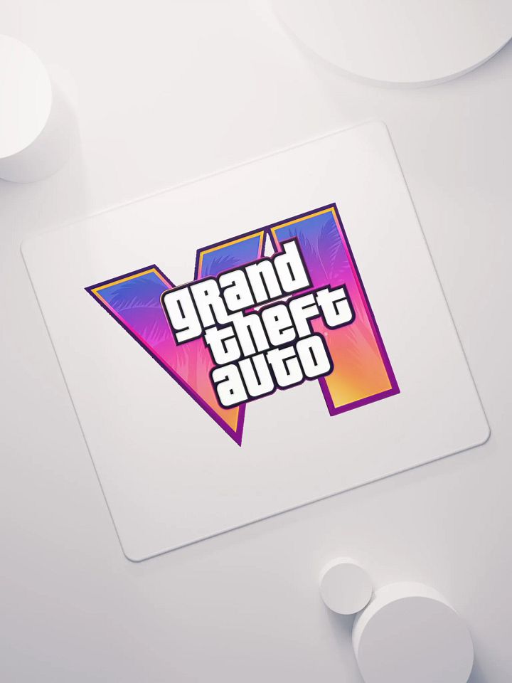 Grand Theft Auto Logo Gaming Mouse Pad product image (1)