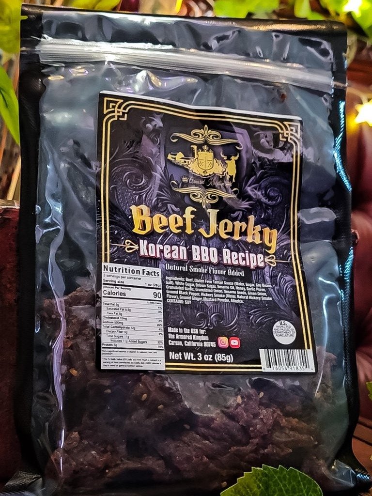 The Armored Kingdom Korean BBQ Recipe Jerky product image (6)