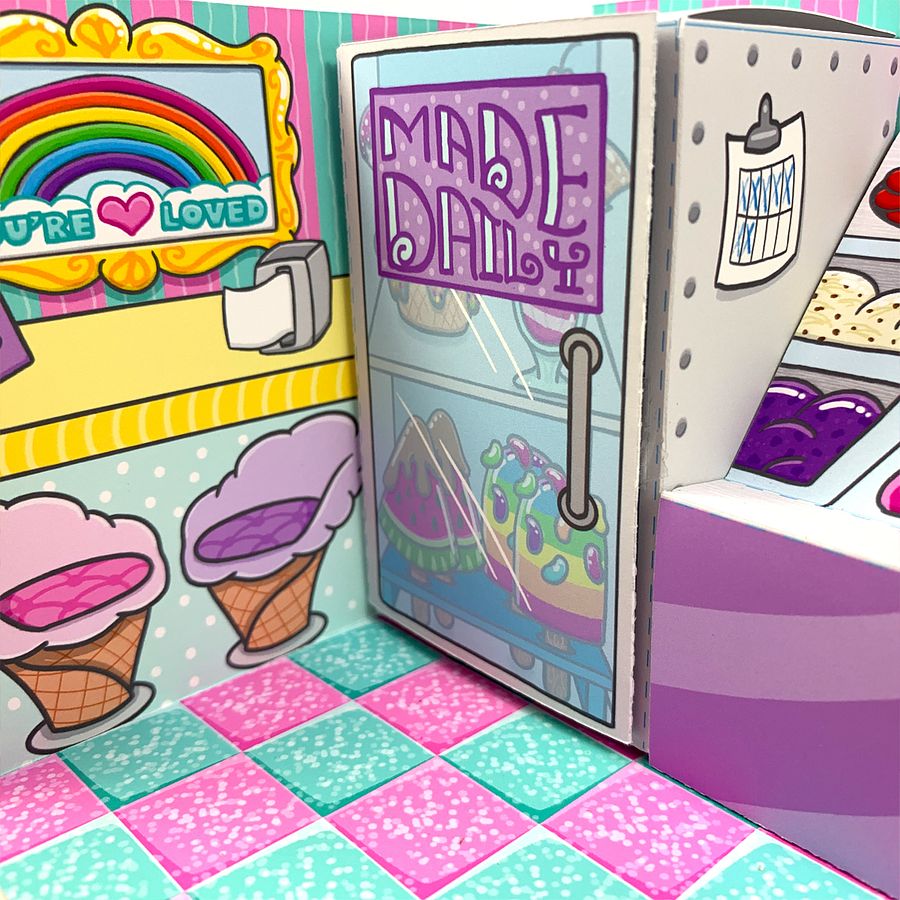 Ice Cream Shop in a Tissue Box product image (6)