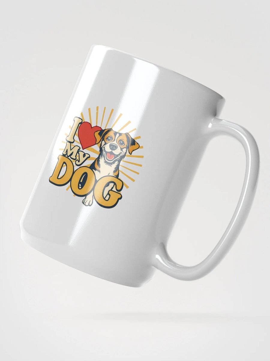 Copy of I Love My Dog Design White Mug product image (3)