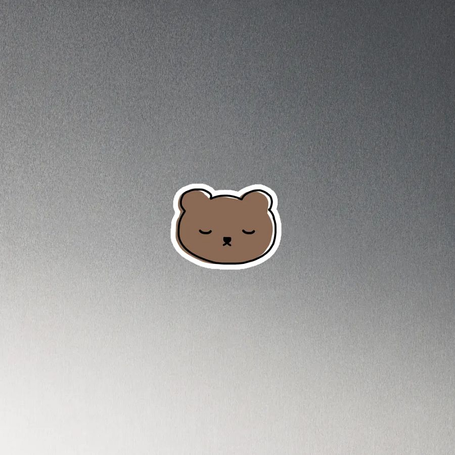 Sleepy Bear Magnet product image (2)