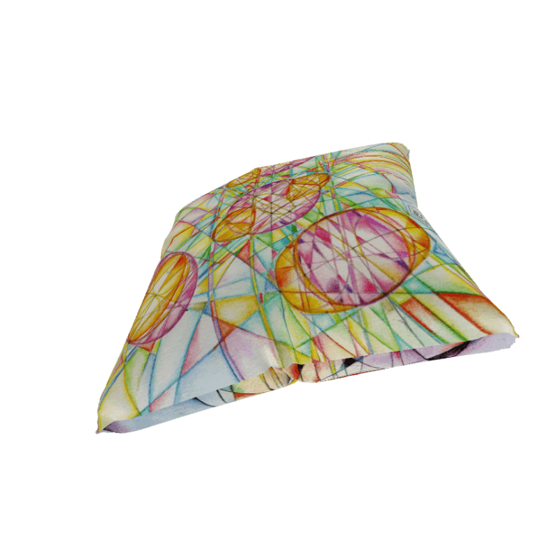 Poinsot's Paper Spaceship 3+4 - Physics of the Gyroscope Pillow product image (3)