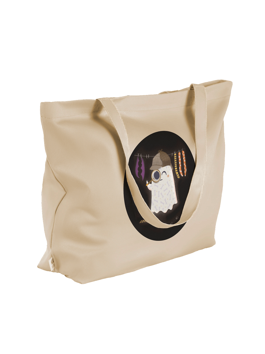 Little Ghost Sherlock Bones - Tote Bag product image (3)