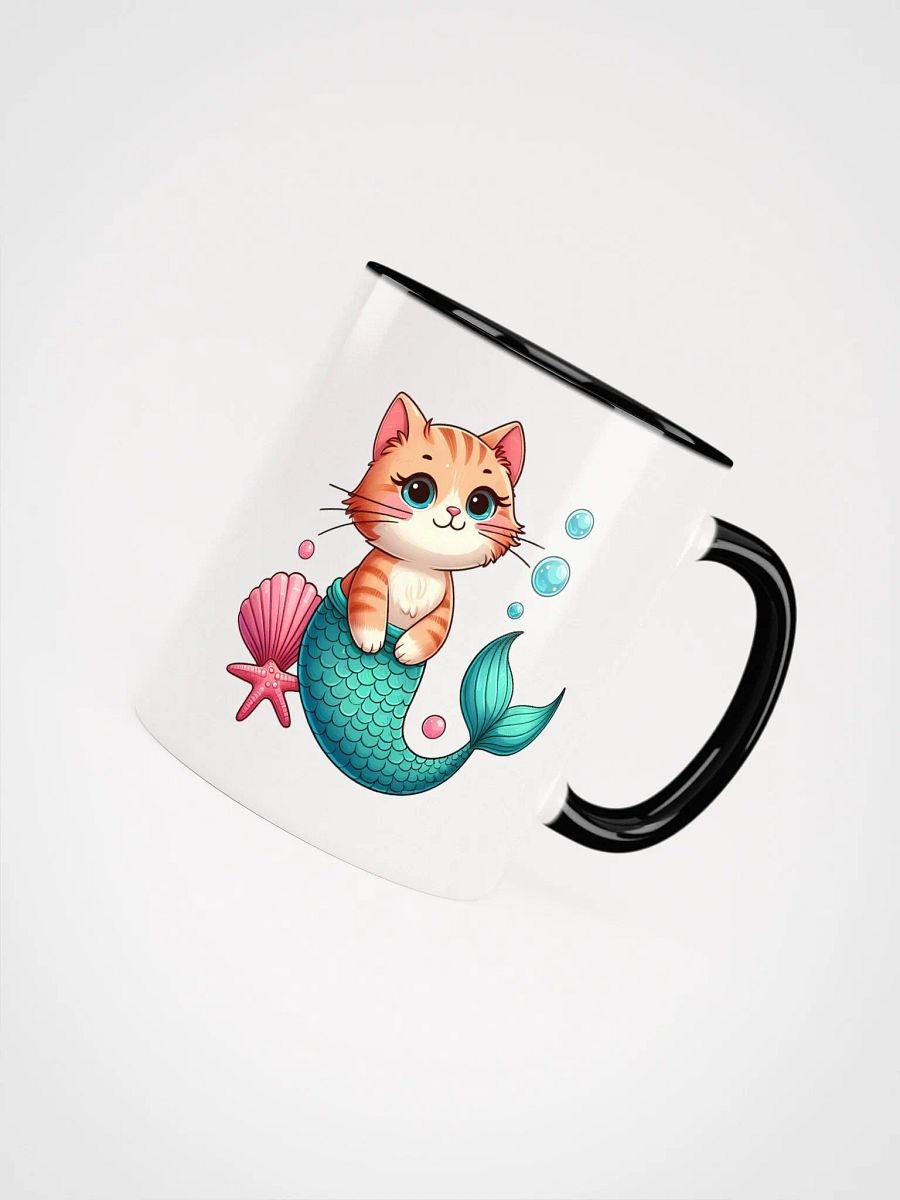 Cat Mermaid Mug with Color Inside product image (4)