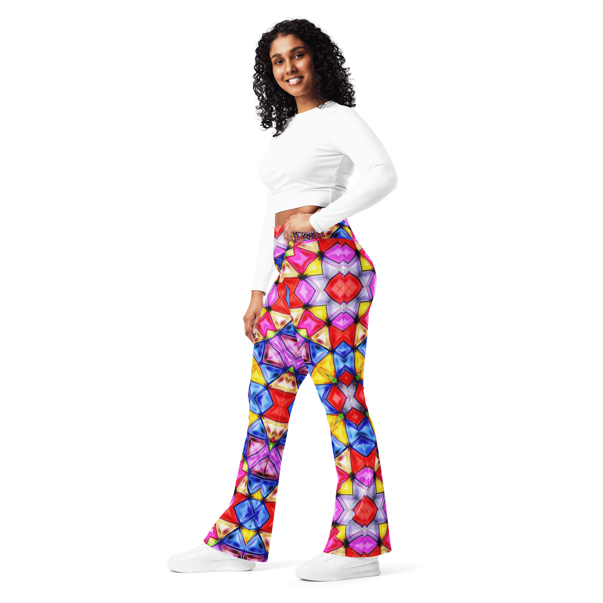 Barry Grady 'Vibrant' Flare Leggings product image (11)