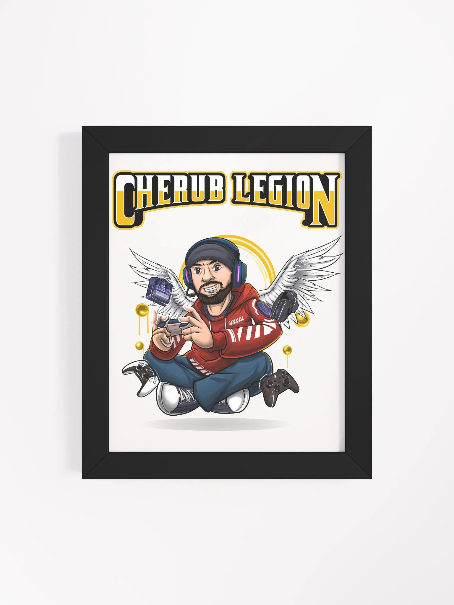 High Quality Matte Framed CHERUB LEGION poster product image (4)