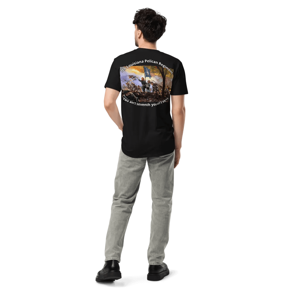 7th LA Pelican Regiment Unisex T Shirt product image (10)