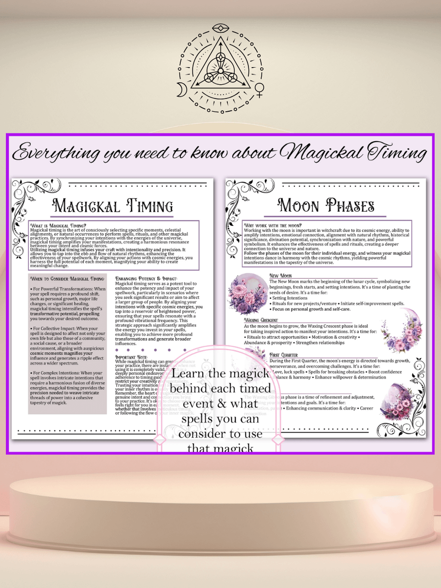 Magickal Timing - Align with the Universe’s Rhythms product image (5)