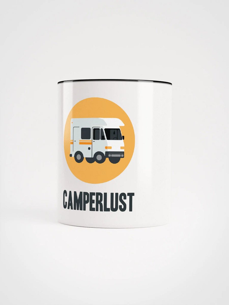 Tazza in ceramica Camperlust con interno colorato (nero) product image (1)