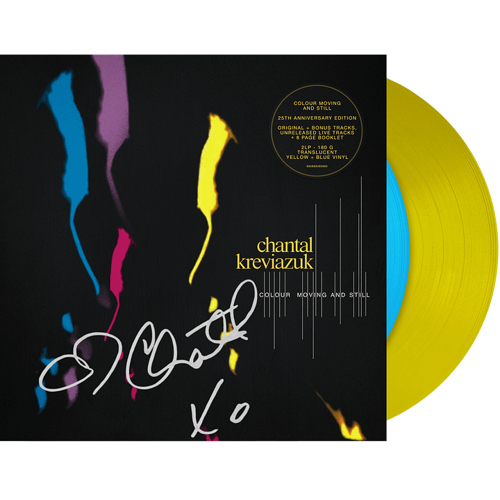AUTOGRAPHED COLOUR MOVING AND STILL DELUXE EDITION DOUBLE LP product image (1)