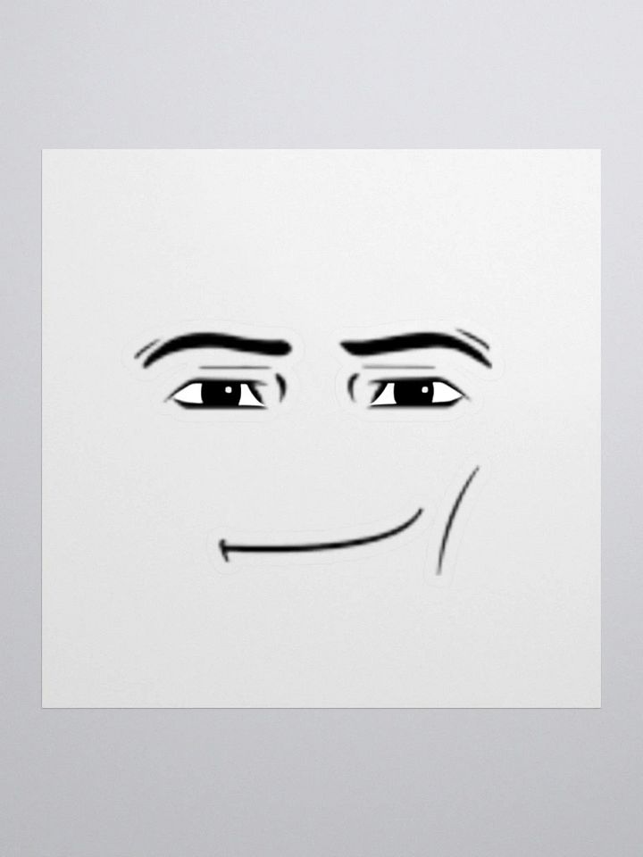 Man Face Sticker product image (1)