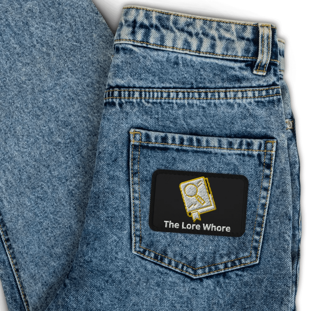 Lore Whore Badge. product image (3)