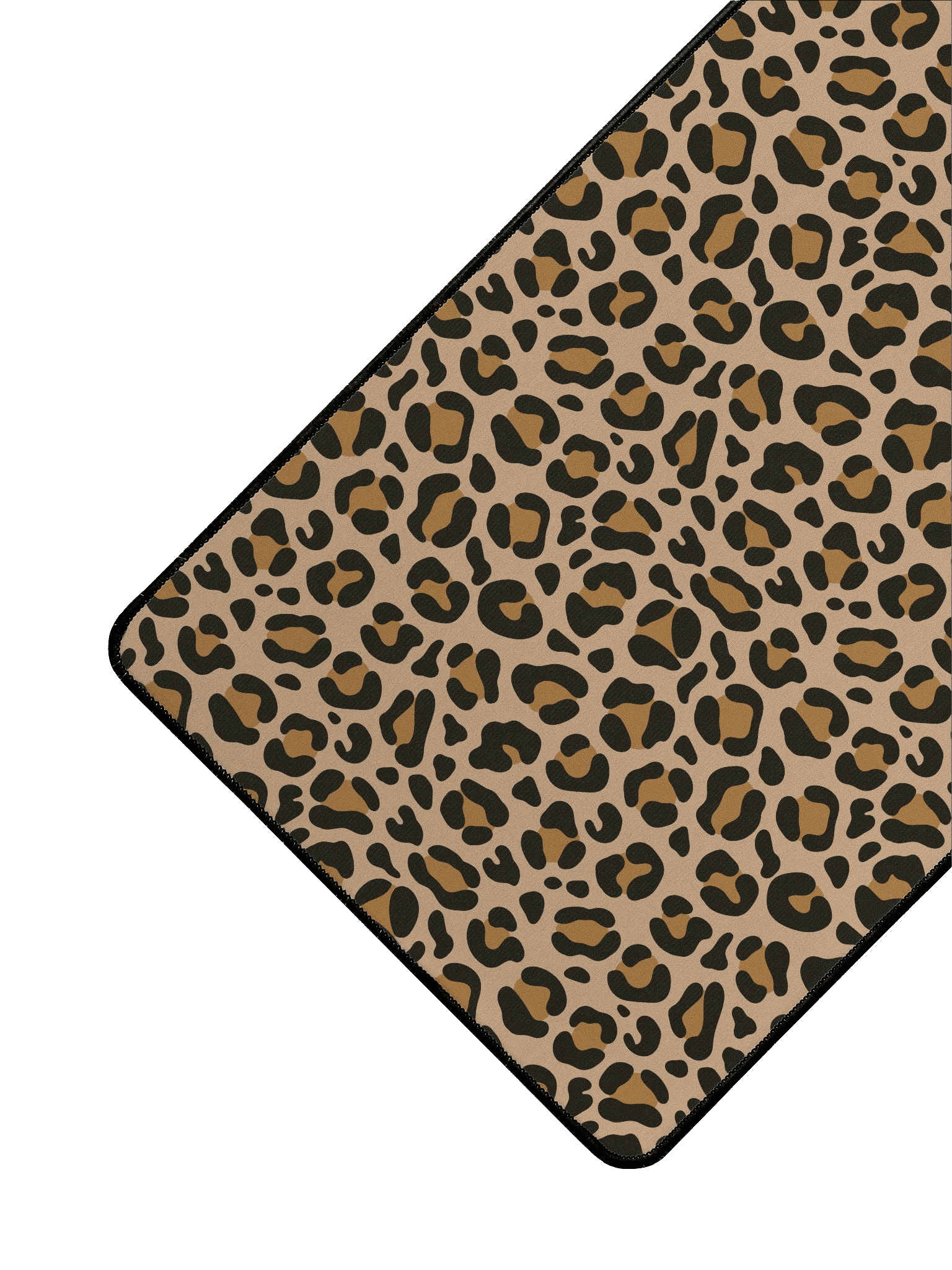 Stylish Custom Leopard Print Desk Mat for Your Workspace product image (3)