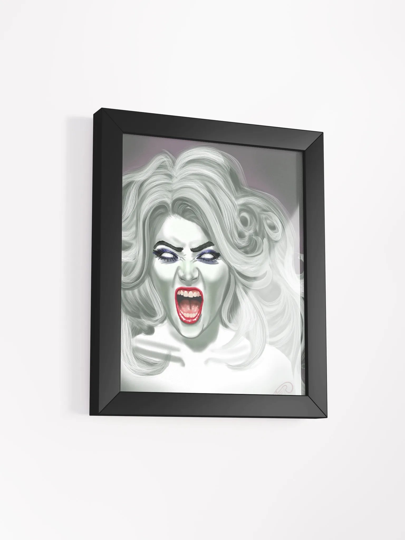 Lady Death Framed Print product image (2)