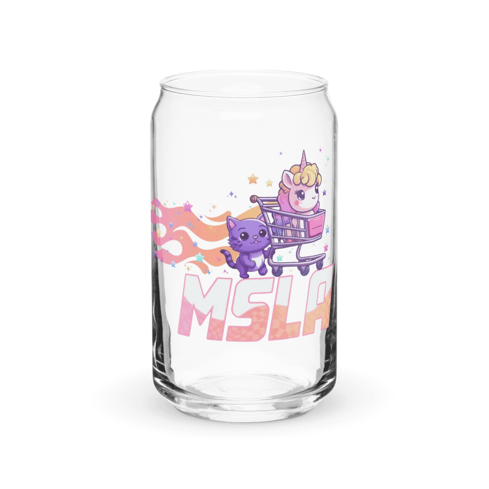 MSLA Sparkles Amigos - Can Shaped Glass product image (5)