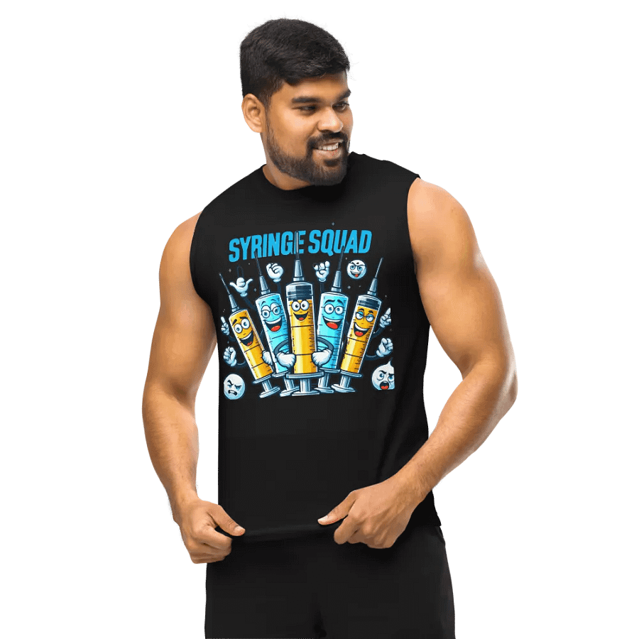 Syringe Squad Unisex Muscle Tank product image (11)