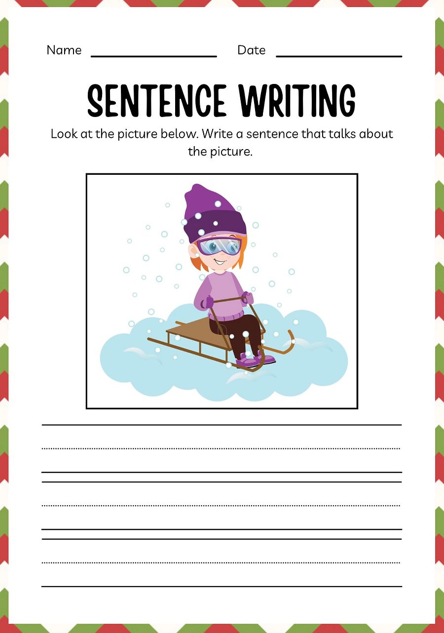 Fun and colourful christmas toddler workbook product image (4)