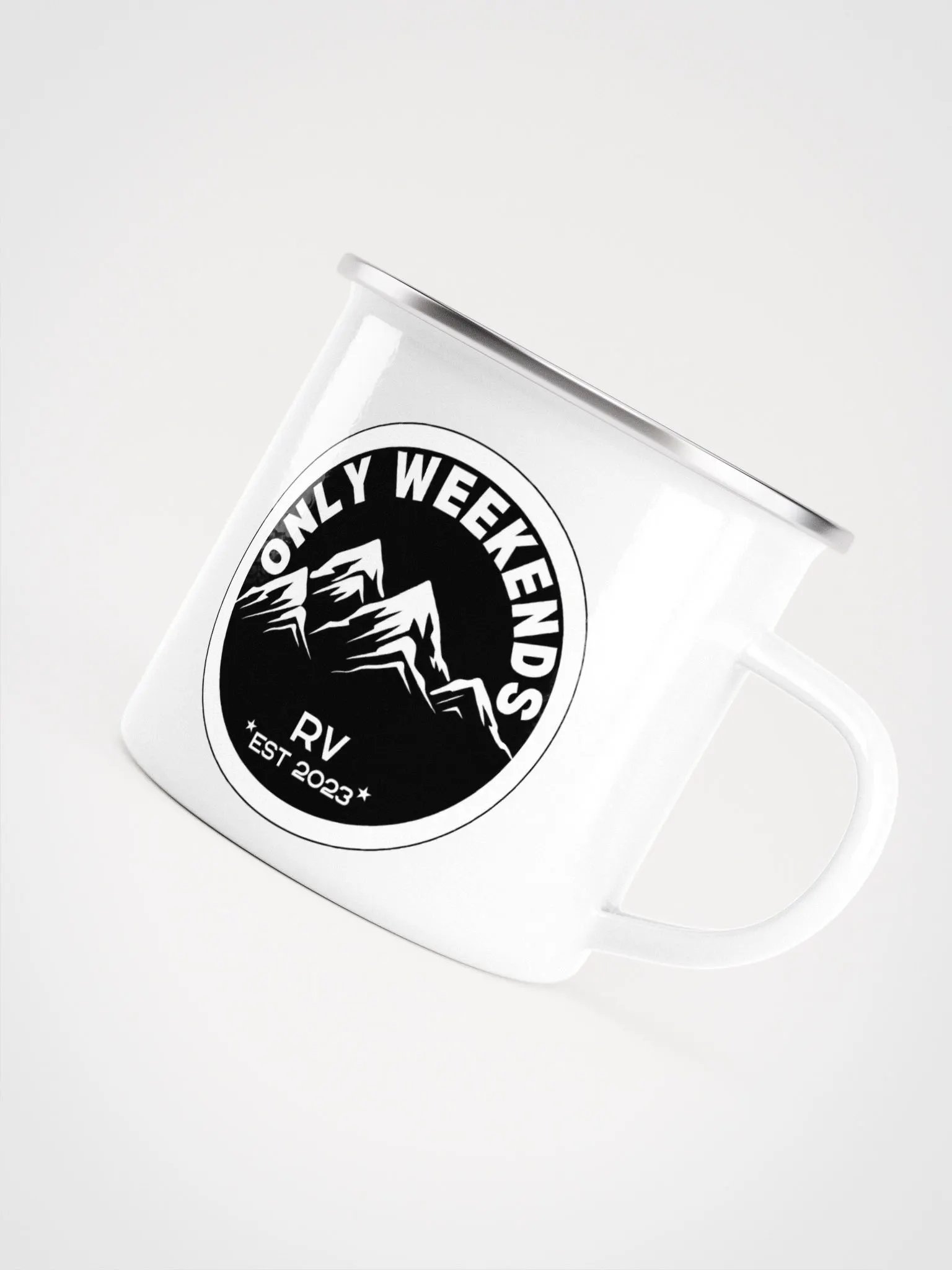 Only Weekends RV Enamel Adventure Mug product image (4)