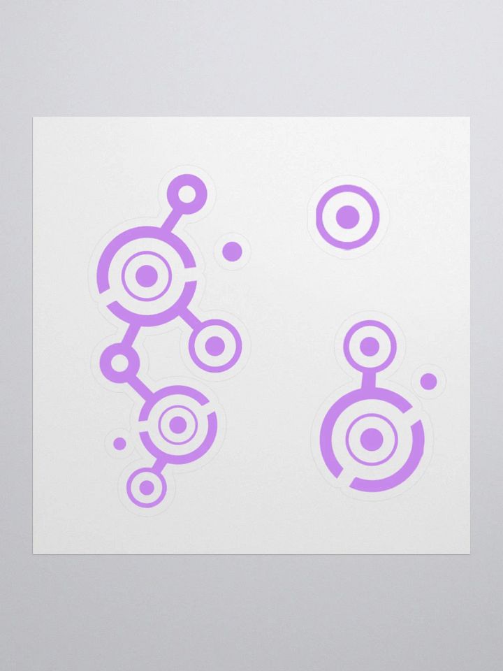 Crop Circle Design Sticker - Short product image (2)