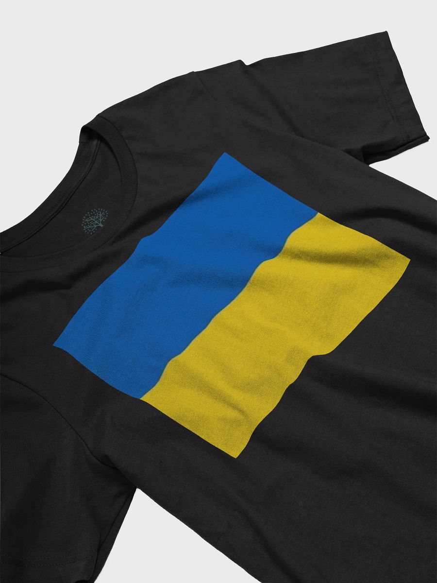 Graphic Grove Patriotic Ukrainian Flag Unisex Cotton T-Shirt product image (5)